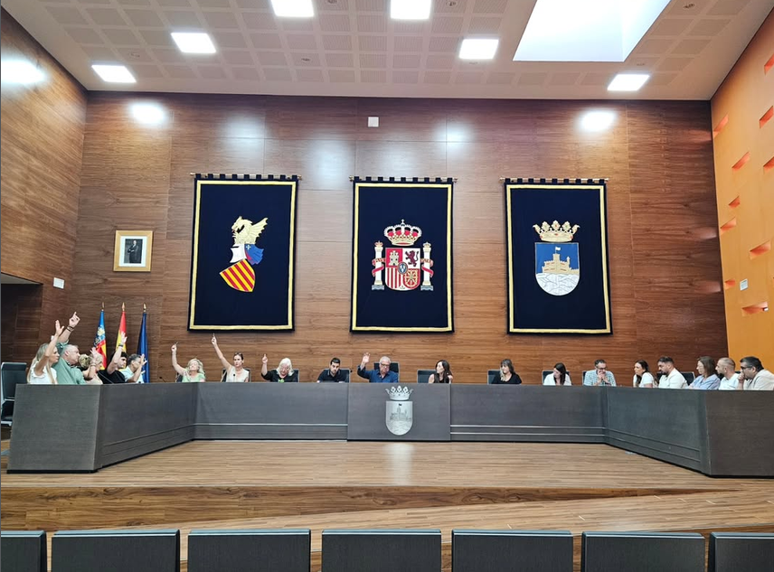 Oropesa del Mar saca adelante diferentes expedientes administrativos del pleno ordinario de Septiembre